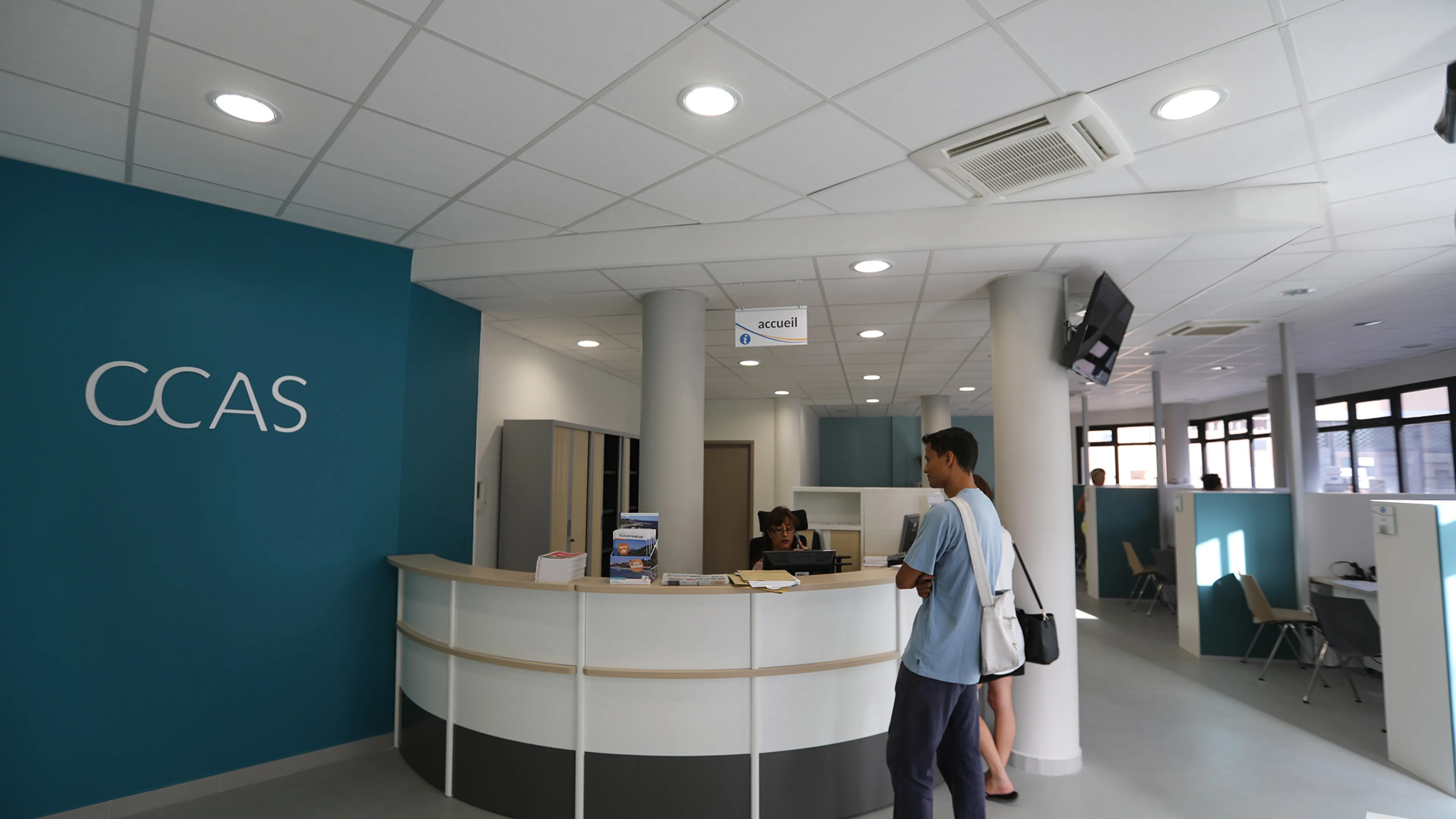 Accueil du CCAS de Toulon