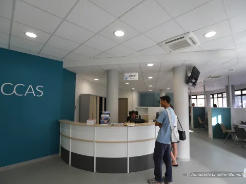 Accueil du CCAS de Toulon