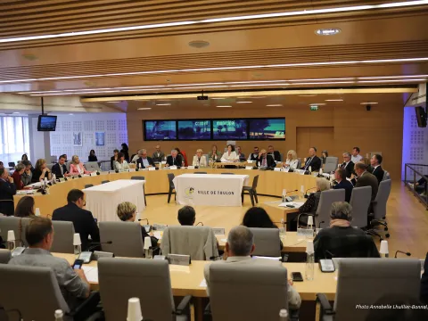 Le conseil municipal de Toulon