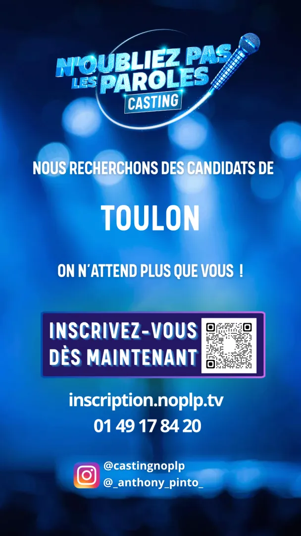 L'émission "N'oubliez pas les paroles" recherche des candidats