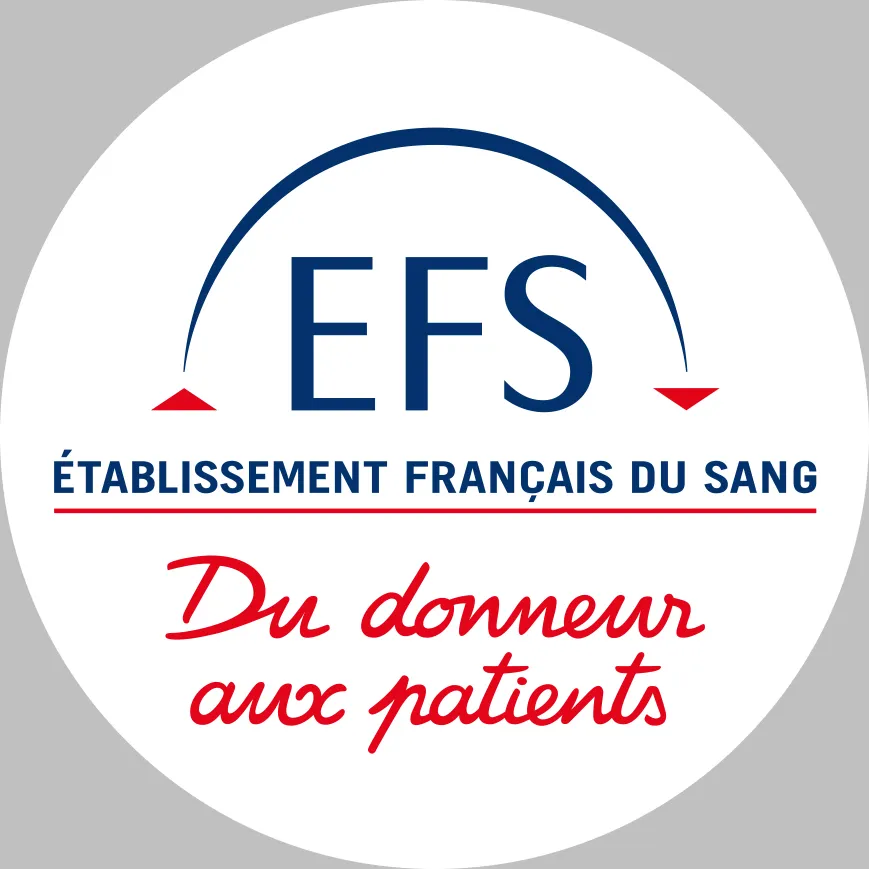 Logo Don du sang EFS Logo Don du sang EFS