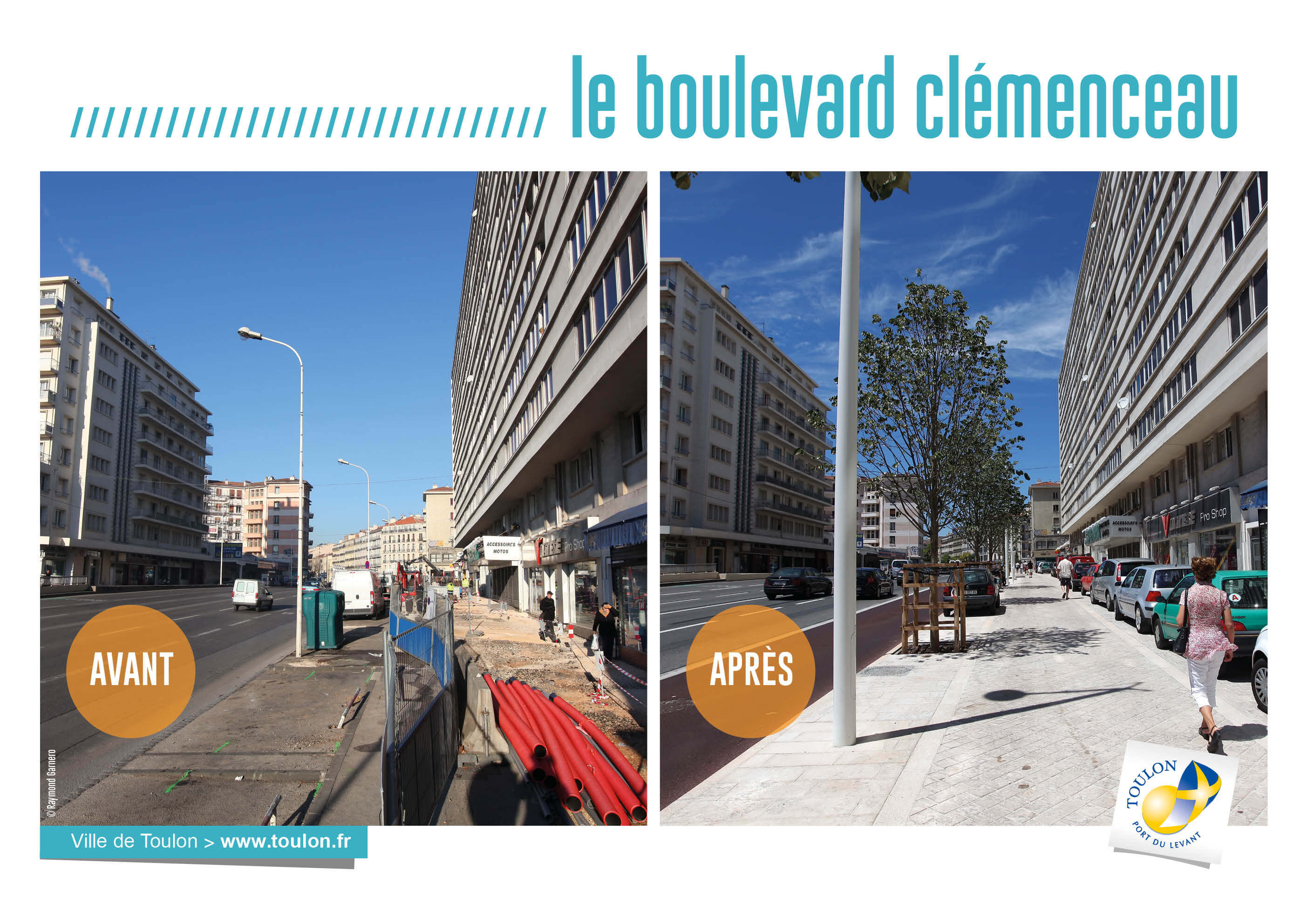 Le boulevard clémenceau