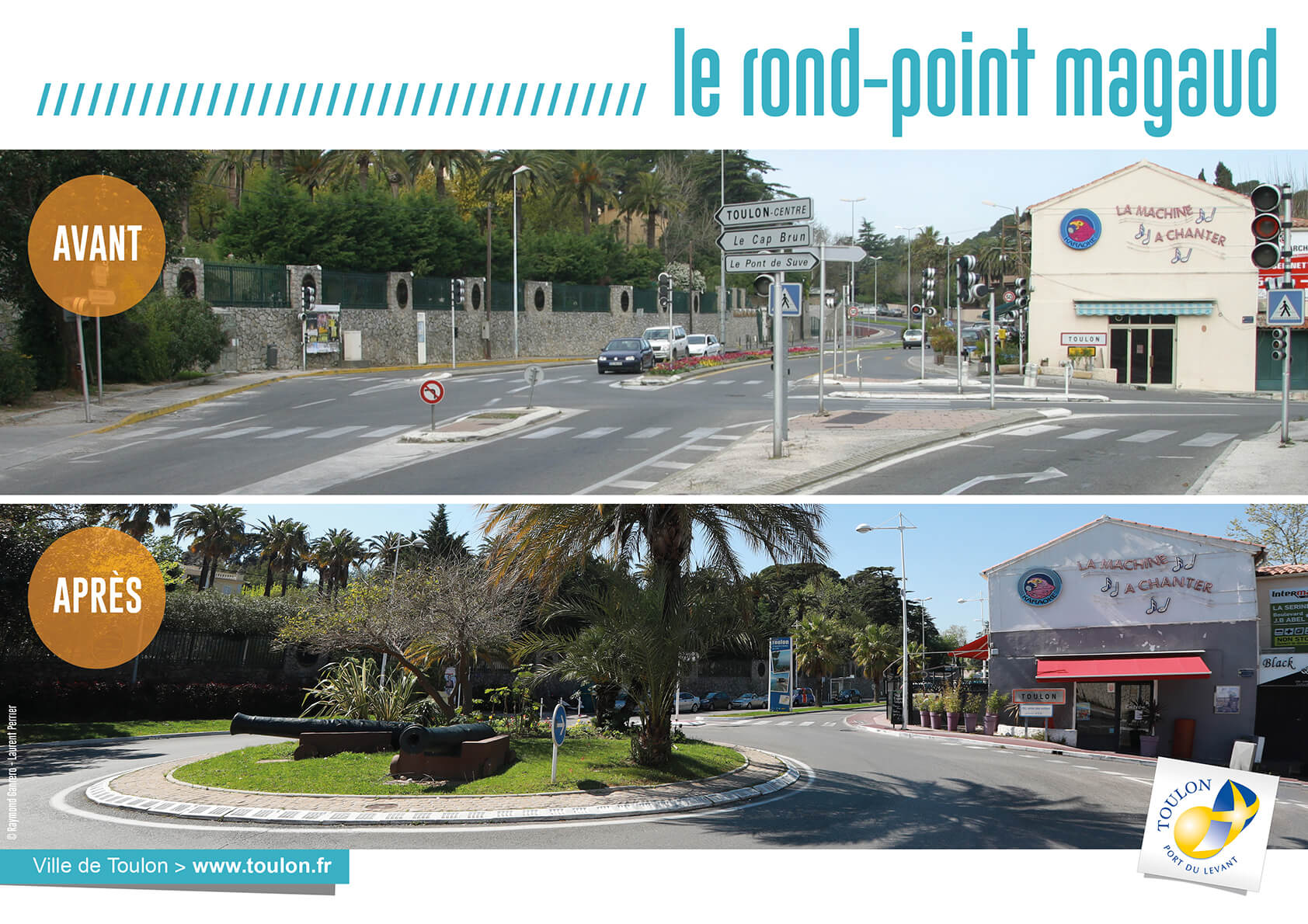 Le rond-point de magaud