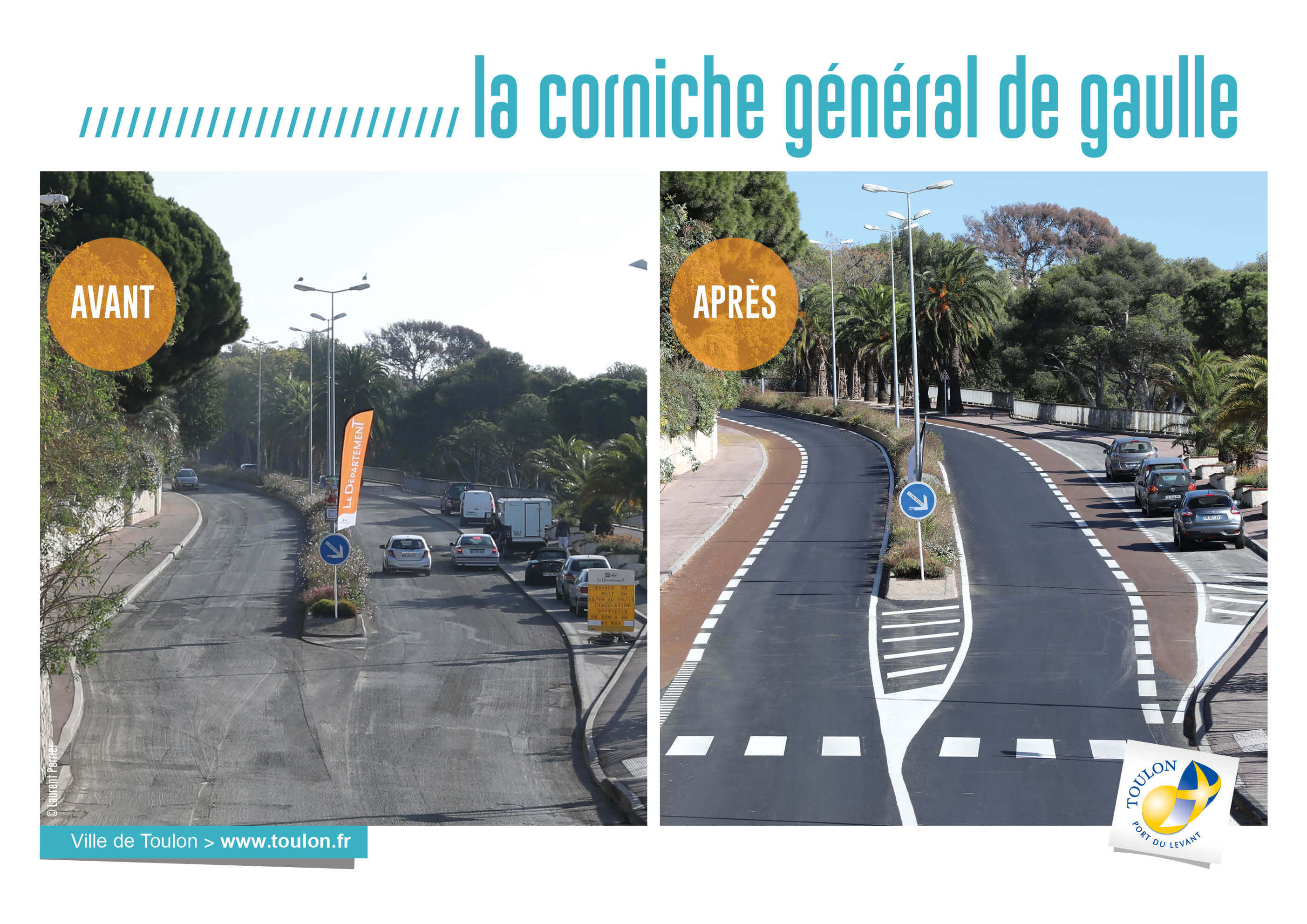 La corniche du général de gaulle