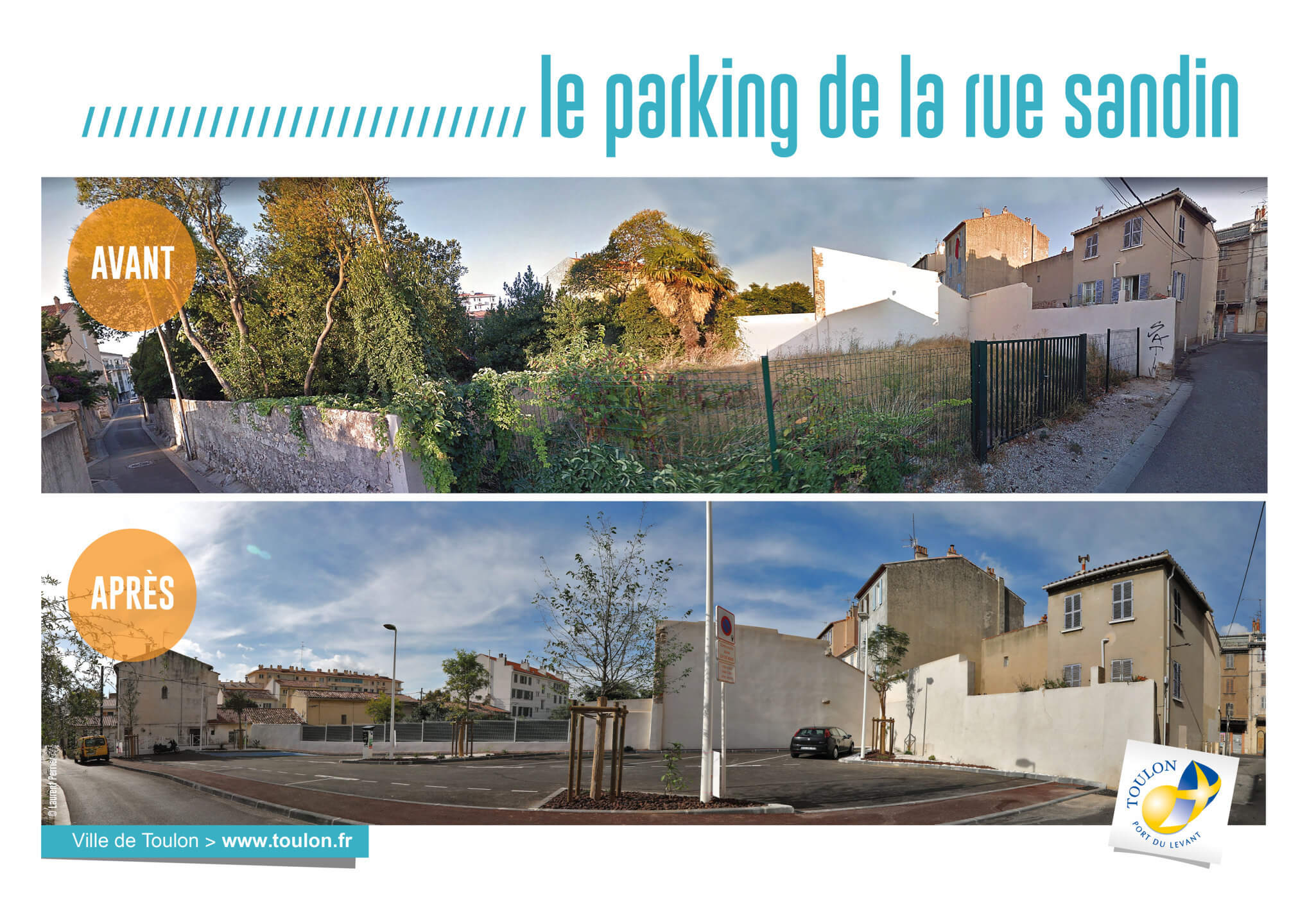 Le parking de la rue sandin