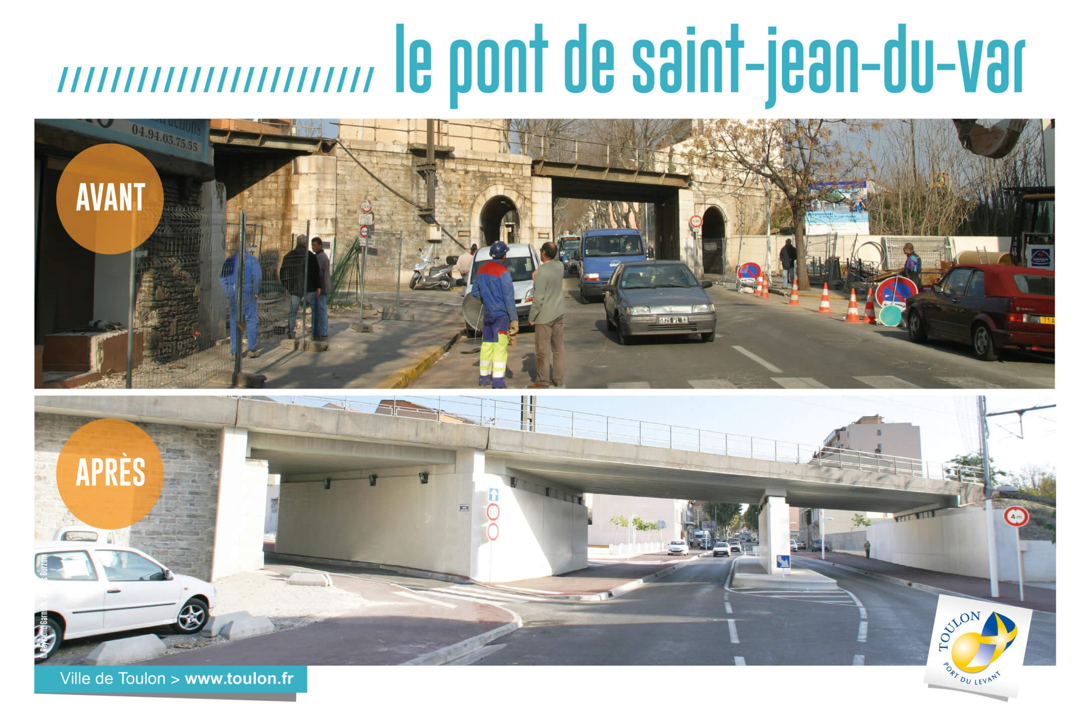 Le pont de saint-jean du var