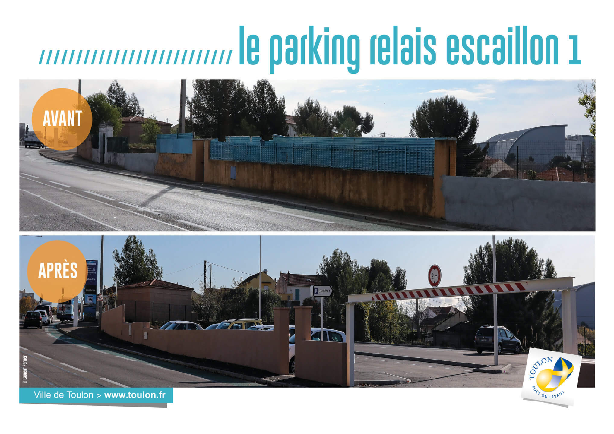 Le parking relais escaillon