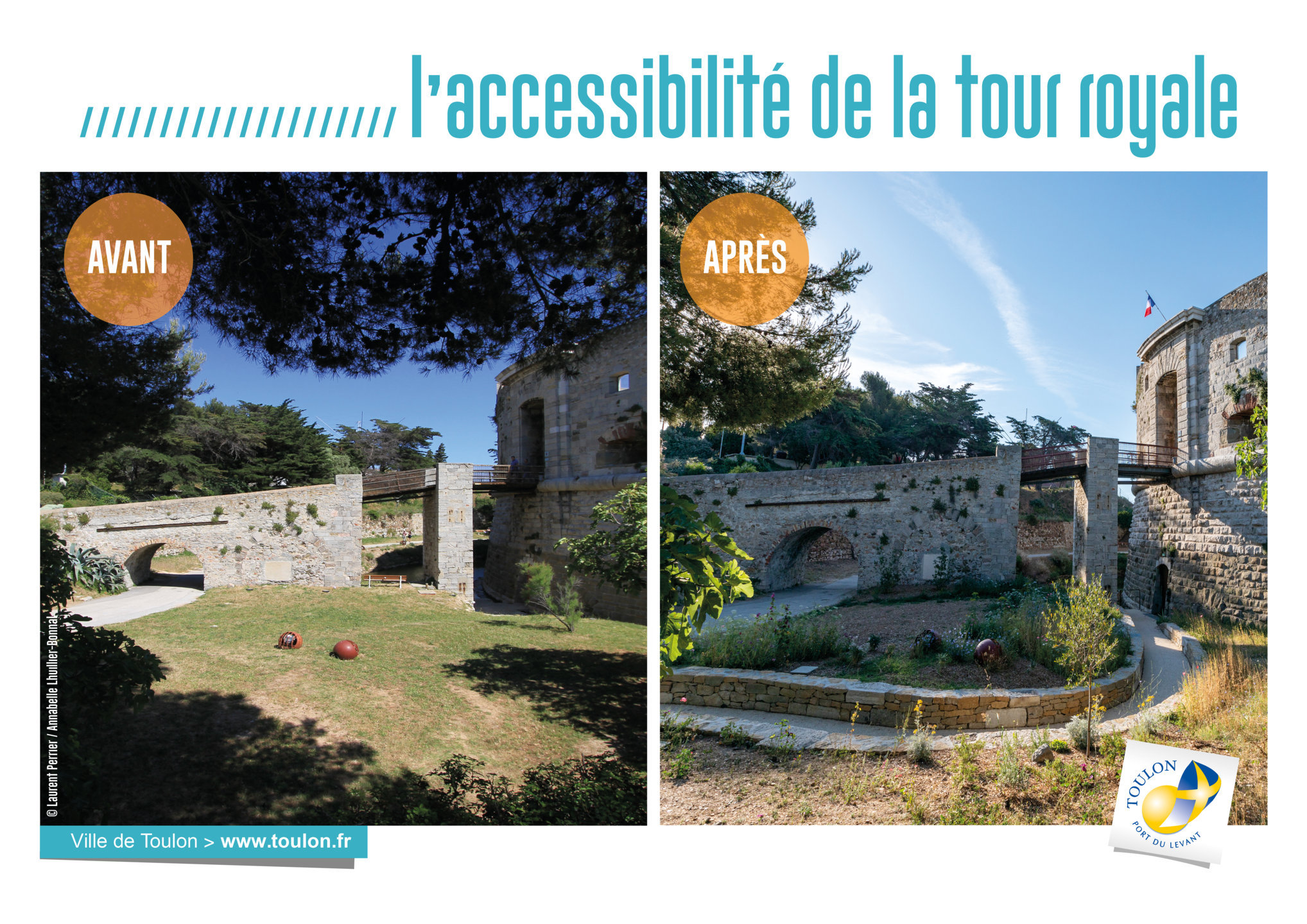 L'accessibilité de la tour royale