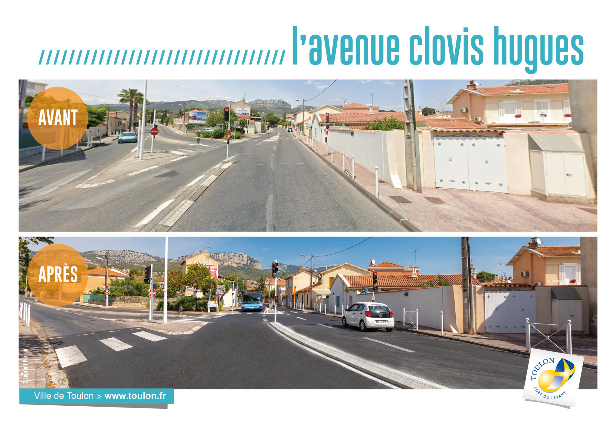 L'avenue Clovis Hugues