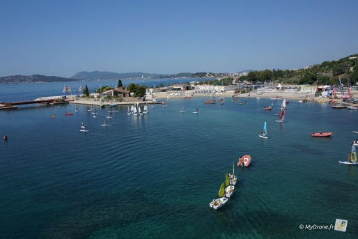 Les plages du Mourillon à Toulon