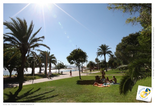 Parc des plages du Mourillon