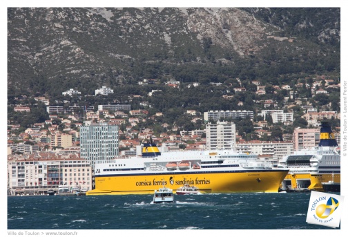 Les bateaux à destination de la Corse