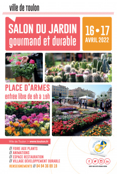 CLAUDE LERAY au Salon du jardin gourmand et durable à Toulon du 16 au 17 avril dans ACCUEIL