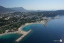 Les plages du Mourillon à Toulon